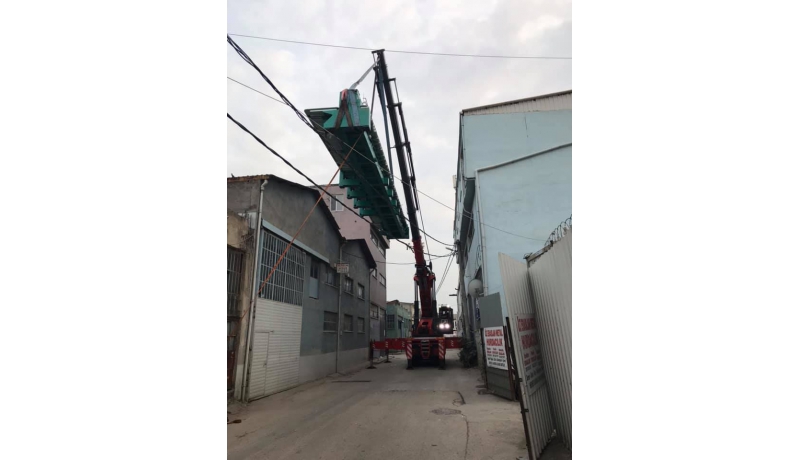 80 Tonluk Vinç Çalışması