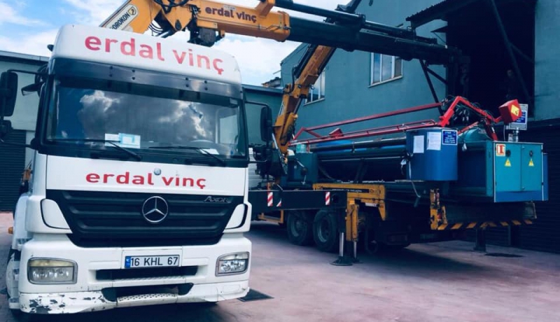 Devere Makinası Yükleme