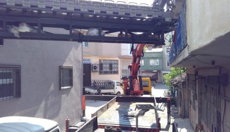 2.Kattan Nakış Makinesi İndirme 6 Ton